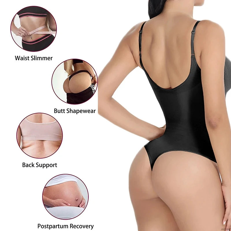 Sculpting Thong Bodysuit – Tummy Control & Slim Fit